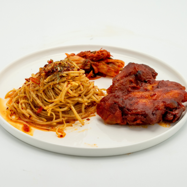 Chicken With Linguine