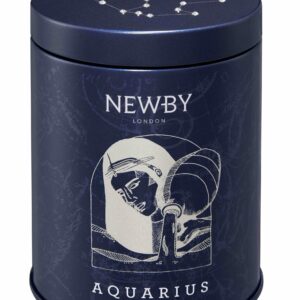 Aquarius Zodiac Tea Caddy