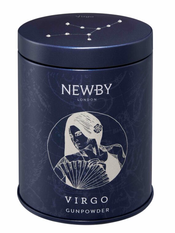Virgo Zodiac Tea Caddy